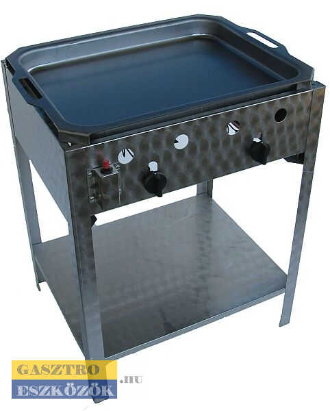 Kétégős álló pecsenyesütő PB gázos 8kW - BGS2P