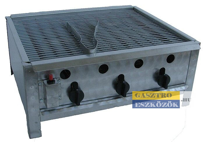 Asztali grillsütő - grillező PB gázos 12kW - BGT3G