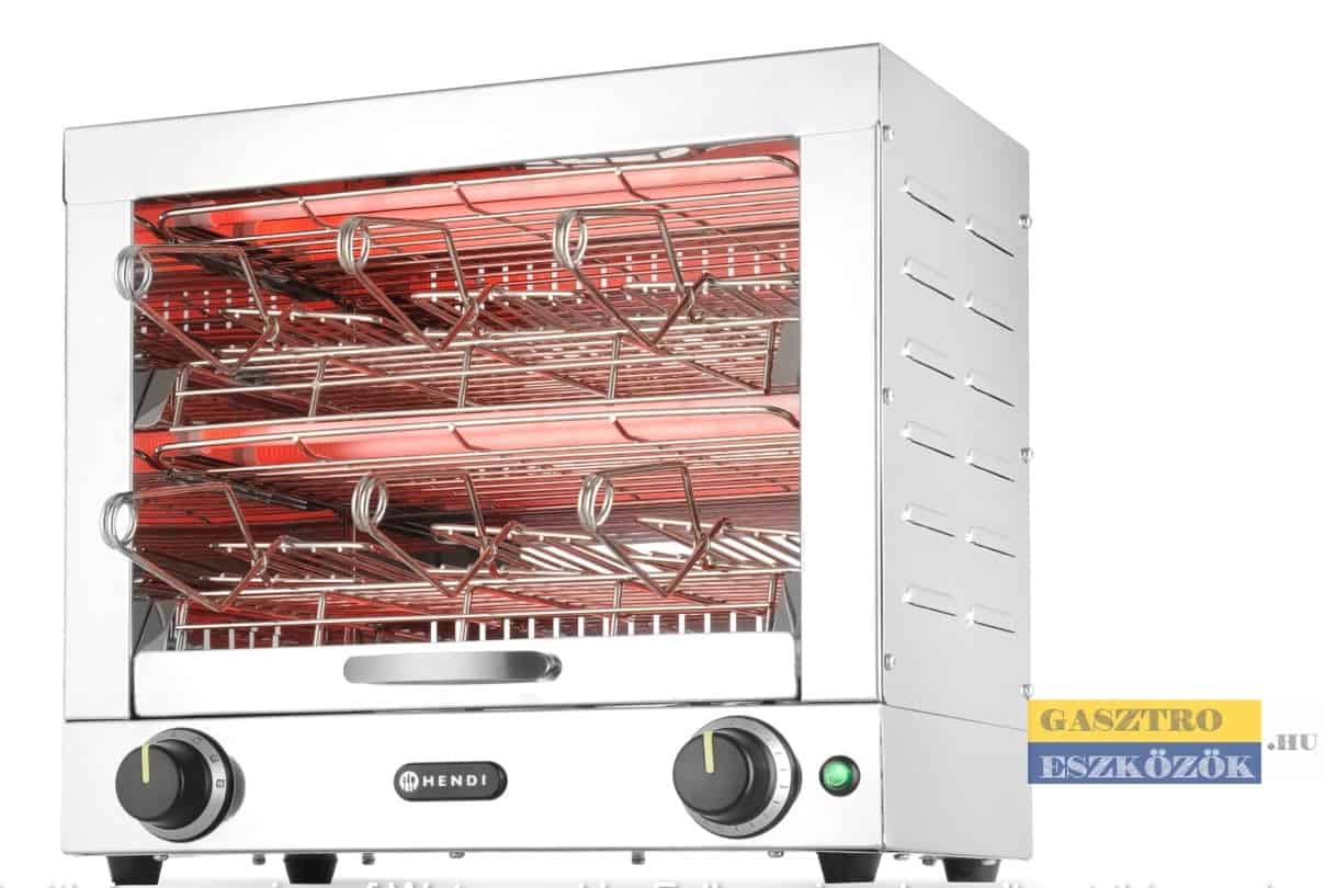 Hendi 262214 kétszintes szendvics sütő - multi toaster