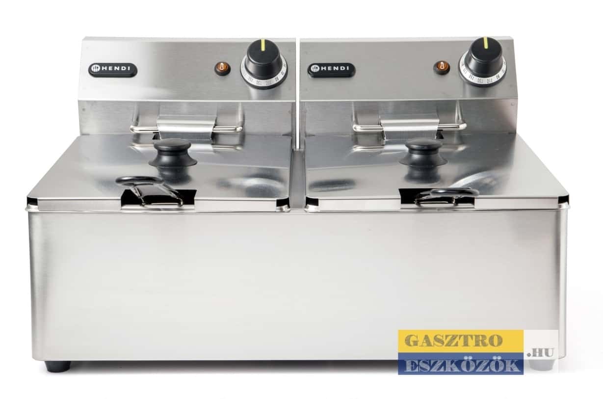 Hendi 205853 / 6+6 literes elektromos dupla olajsütő