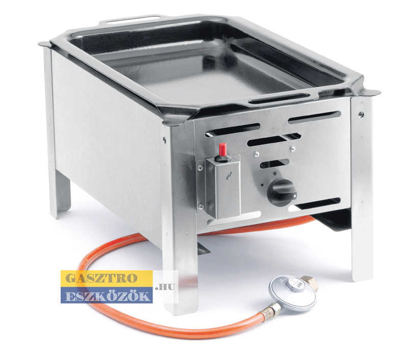 Hendi 154601 pecsenyesütő asztali gázgrill PB gázos 5,8 kW
