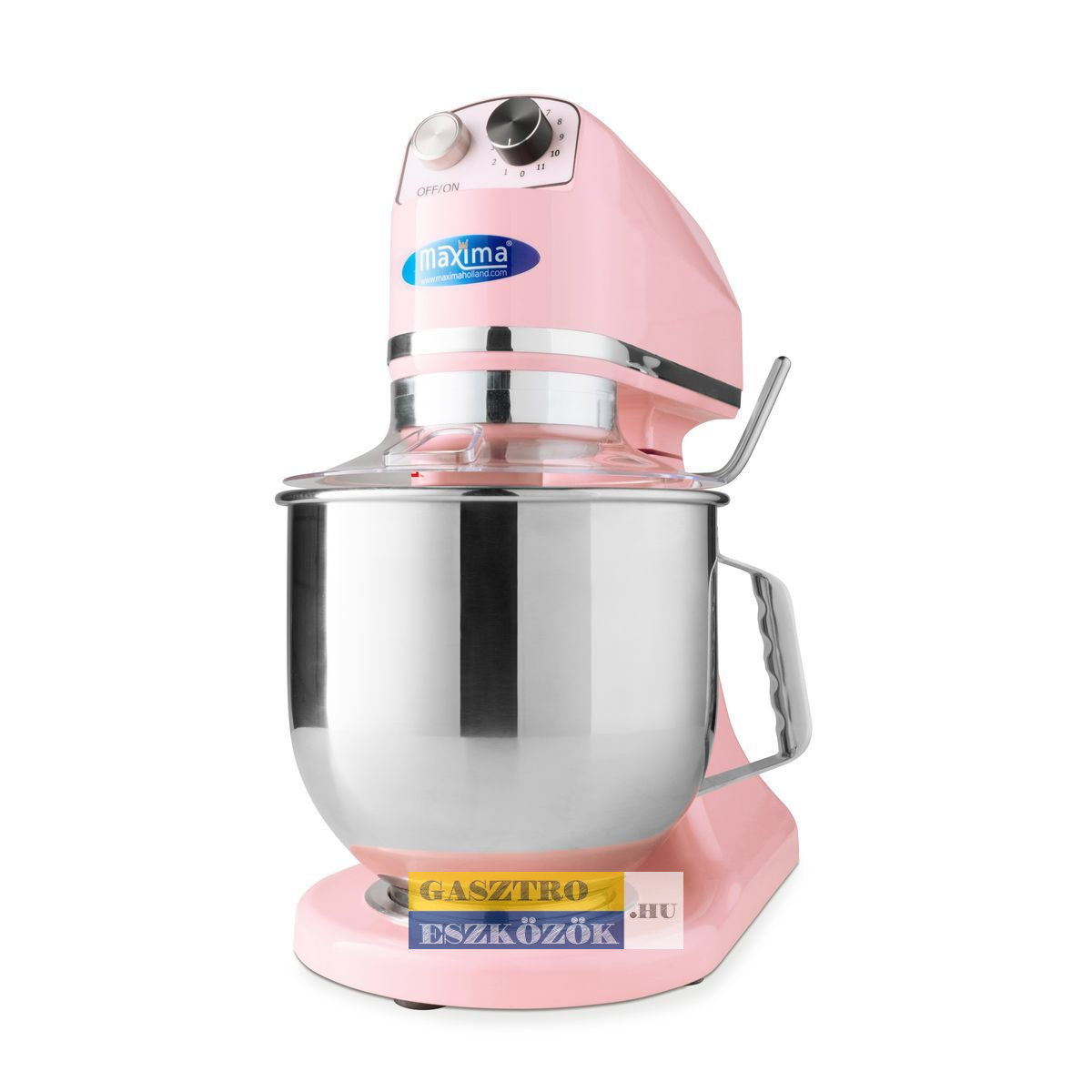 Maxima MPM 7 liter planetáris mixer - rózsaszín