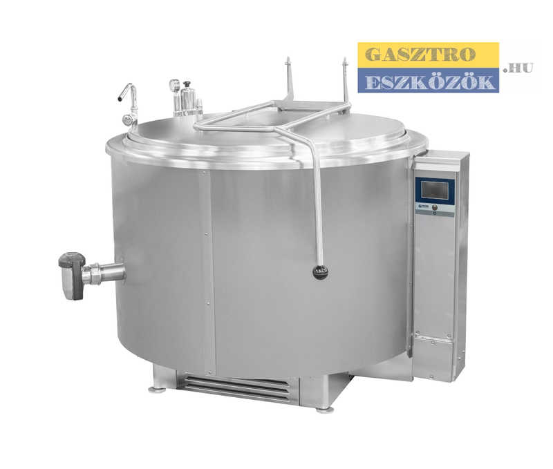 RKG-405 Gázüzemű főzőüst érintőképernyővel - 400 literes