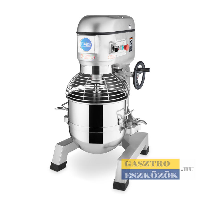 Maxima krémkeverő-habverő-dagasztógép 40 liter planetáris mixer