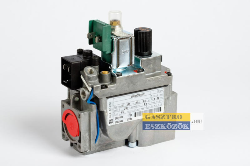 NOVA-824 gázszelep 1/2" 230V RKG-200/280 főzőüstökhöz
