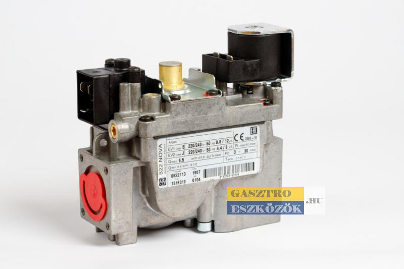 NOVA-822 gázszelep 1/2" 230V - GLR / GLF főzőüstökhöz
